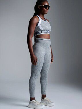 NWT - LNDR - Chisel Light 7/8 Legging - Color: Grey Marl - Size S / M